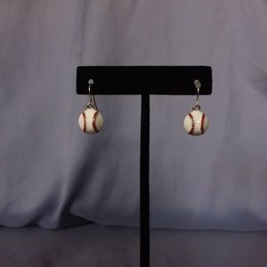 Baseball Earrings